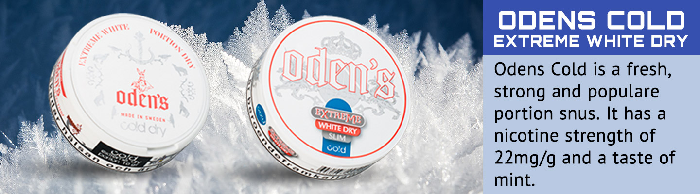 Buy Odens Cold Extreme WD snus