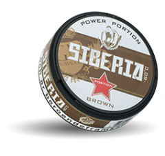 Siberia Brown Portion Snus