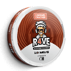 R4VE Nicotine Caramel Cracker 10mg