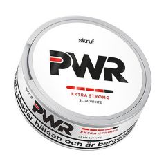 Skruf PWR Extra Strong Slim White