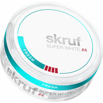 Skruf Super White Slim Fresh Extra Strong