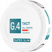 General G.4 TACT Super Slim All White