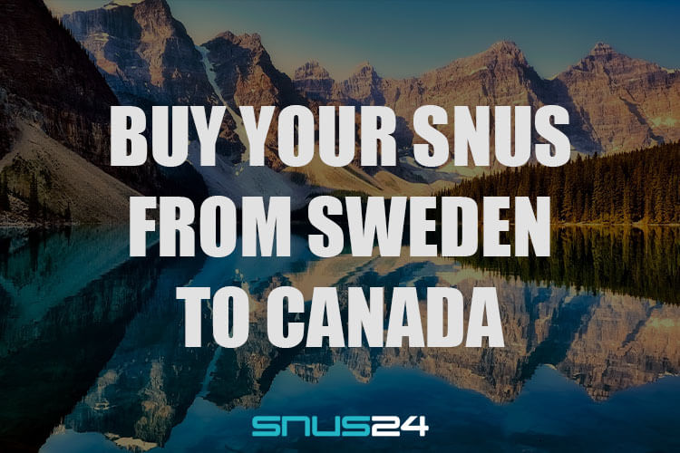 snus to Canada